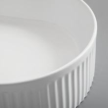 Cove 500mm Gloss White Ceramic Above Counter Basin